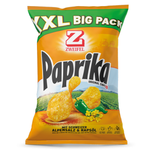 Chips Paprika Zweifel 380g