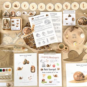 Pack complet sur le thème de l&rsquo;Escargot – PDF à télécharger