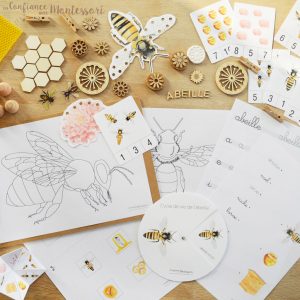 Cahier d’activités sur le thème de l’abeille (inclus dans le Pack Abeille) – PDF à télécharger