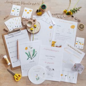 Cahier d’activités sur le thème du pissenlit (inclus dans le Pack Pissenlit) – PDF à télécharger