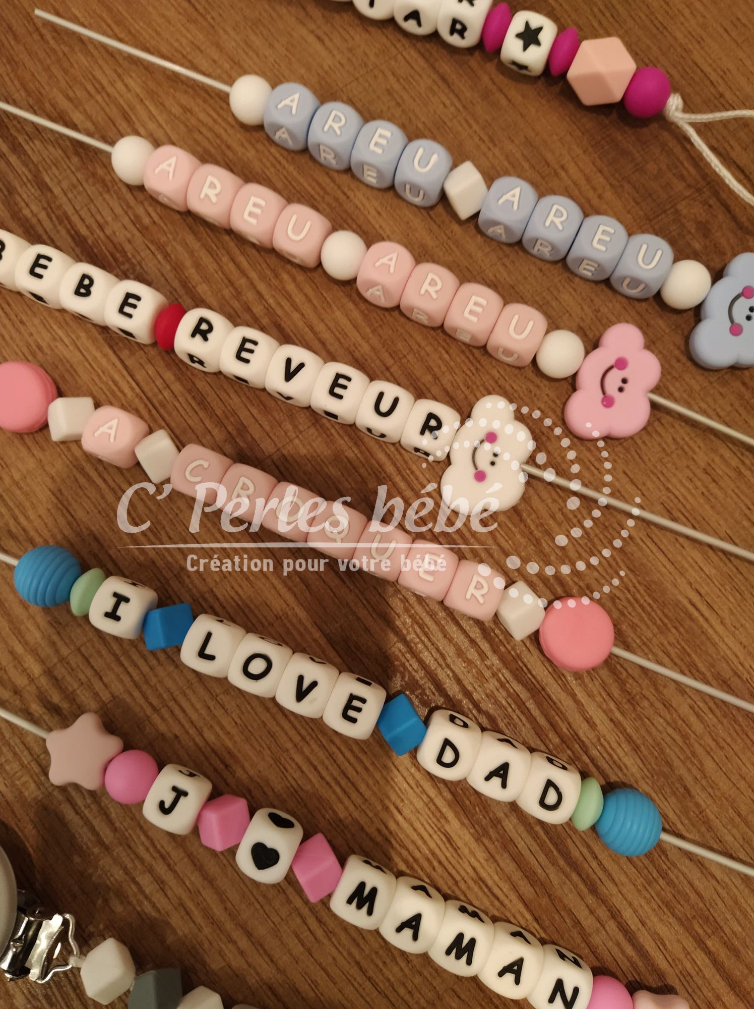 Attache tétine j’aime … – Image 4