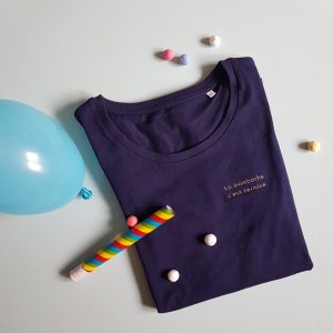 Tee-shirt « la bamboche c&rsquo;est terminé »
