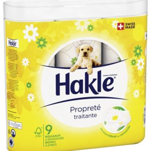 Papier WC Hakle Camomille 4 Couches 9 X