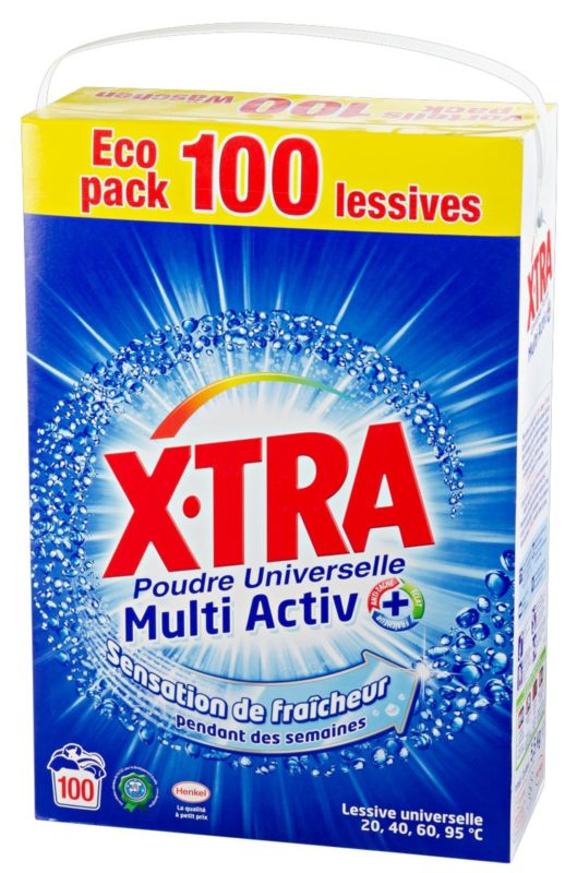X-Tra Poudre 100 Lessives