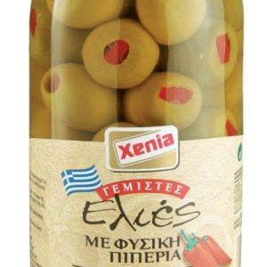 Olives Vertes Poivrons Xenia 355 gr