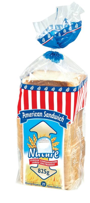 American Sandwich Nature Géant 825 gr