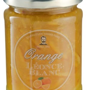 Confiture Orange 65% Léonce Blanc 330 gr