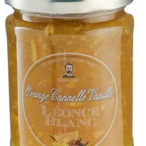 Confiture Orange-Cannelle 60% L.Blanc 330 gr