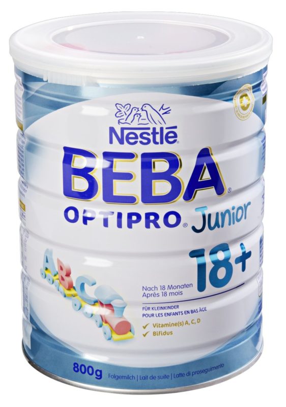 Beba Optipro Junior 18+ Nestlé 800 gr