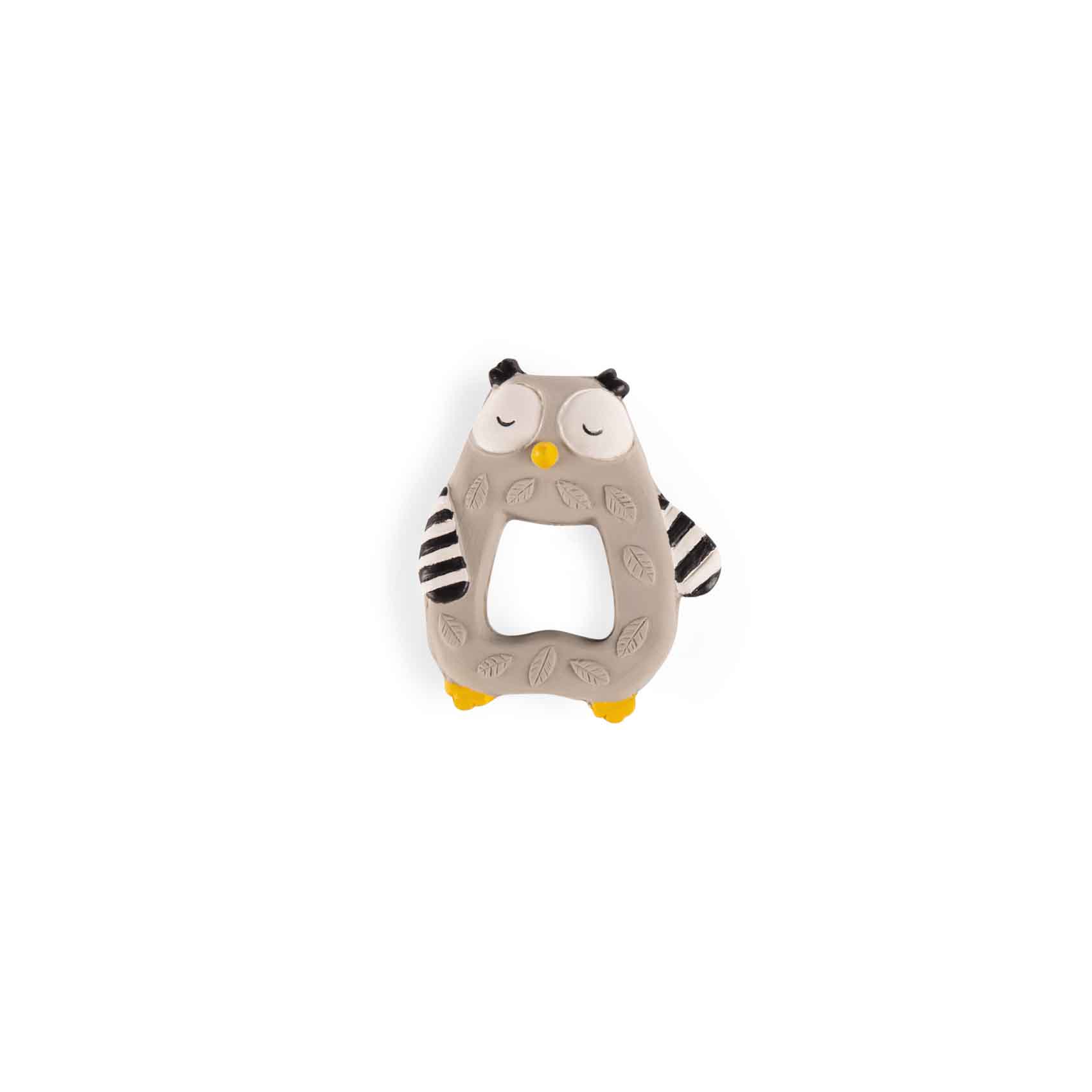 ANNEAU DE DENTITION HIBOU « LES MOUSTACHES » – Image 2