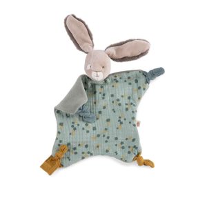 DOUDOU LAPIN SAUGE « TROIS PETITS LAPINS » – MOULIN ROTY