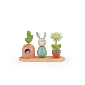 EMPILABLE MULTI-ACTIVITÉS EN BOIS TROIS PETITS LAPINS MOULIN ROTY
