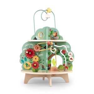 JARDIN MULTI-ACTIVITÉS EN BOIS TROIS PETITS LAPINS MOULIN ROTY