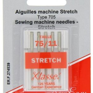 Aiguilles machine universelle STRETCH taille 75/11
