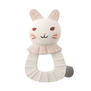 ANNEAU DE DENTITION LAPIN « APRÈS LA PLUIE »