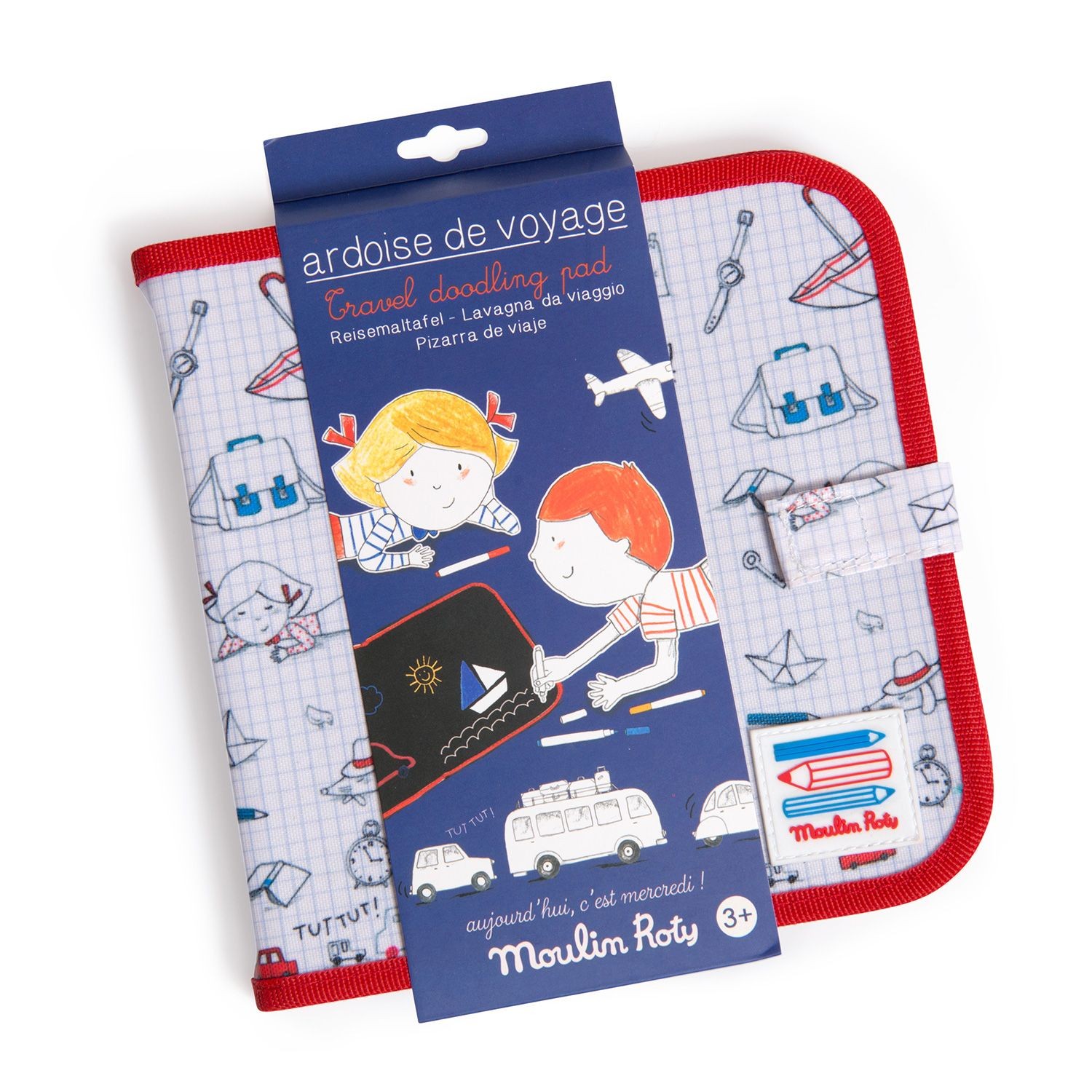 ARDOISE DE VOYAGE « AUJOURD&rsquo;HUI C&rsquo;EST MERCREDI » – Image 2