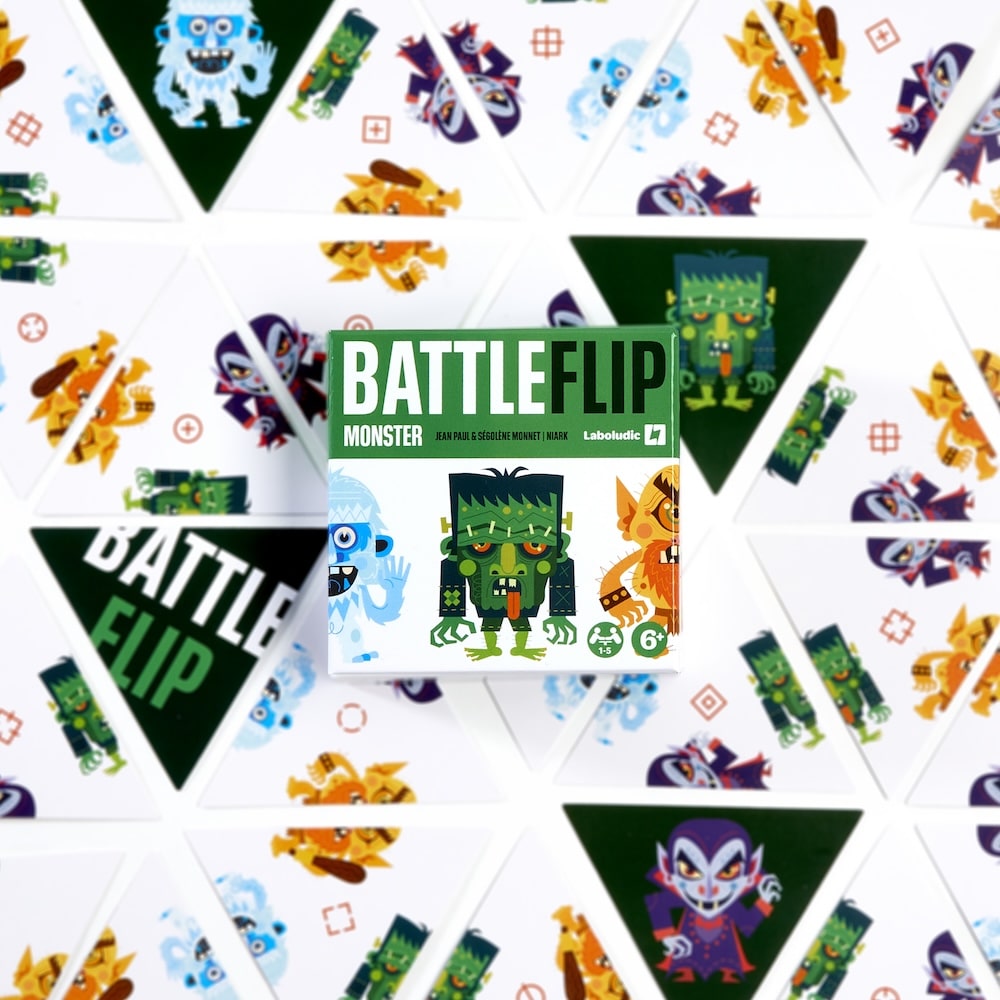Jeu de société BATTLE FLIP MONSTER (6 +) – Image 3