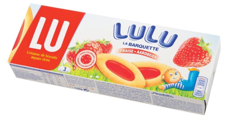 Barquettes Fraise Lu 4 X 120 gr