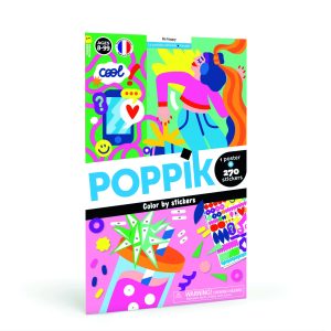 Poster créatif + 270 stickers BE HAPPY ! (8-99 ans)