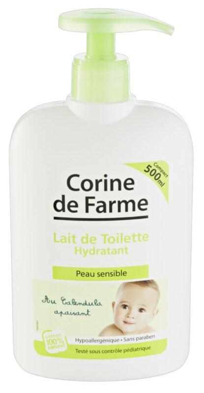 Corine de Farme Bébé Lait de Toilette 500 ml
