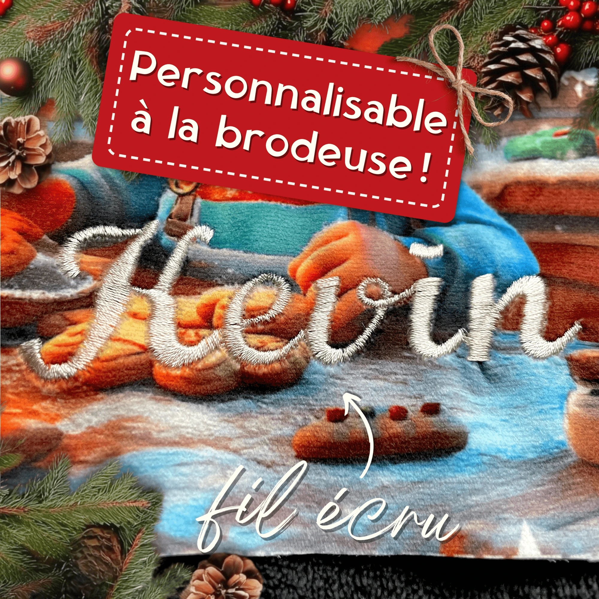 Housse de coussin – Renne enfant – Image 5