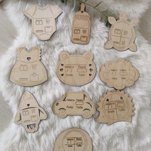 Carte bienvenue de naissance