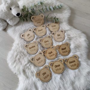 Cartes étapes ourson