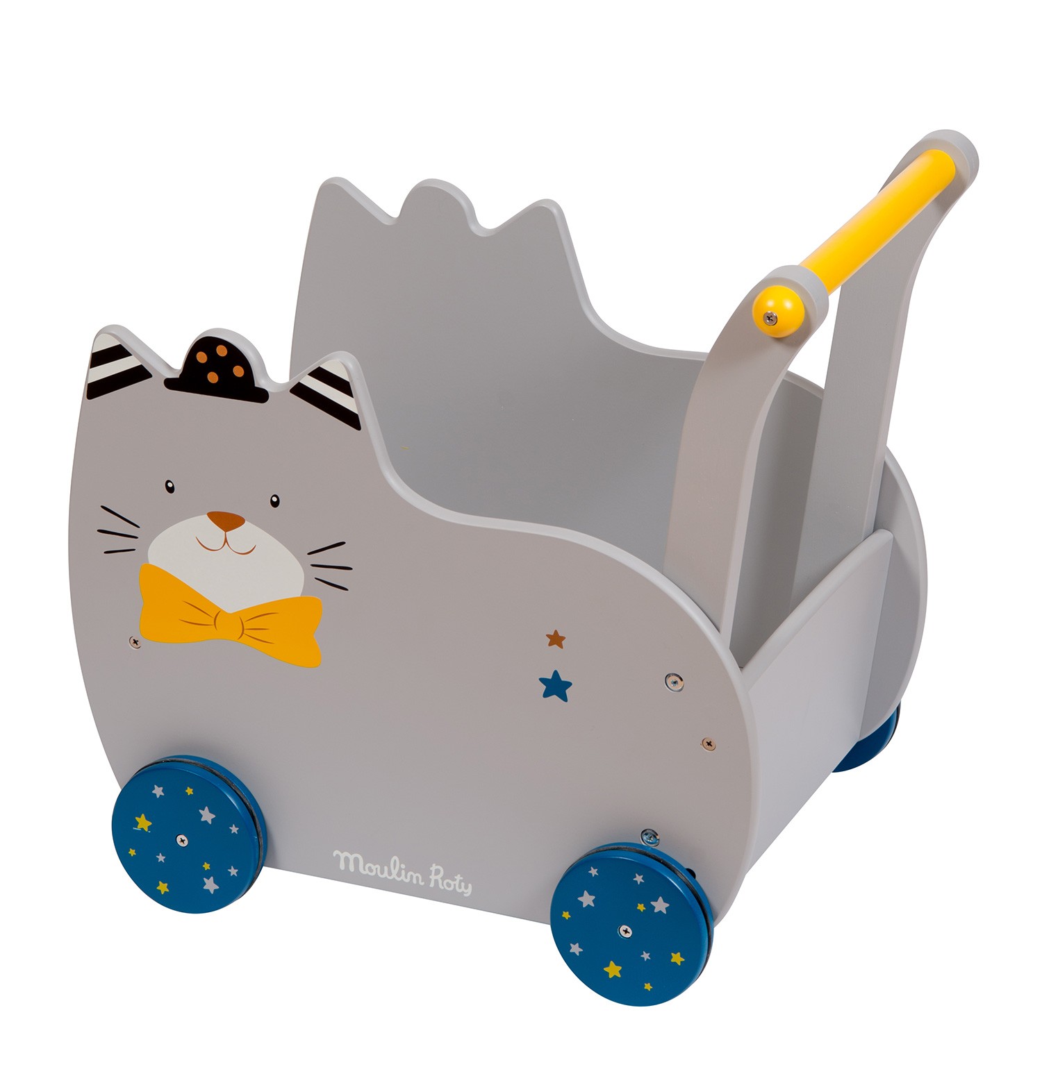 CHARIOT DE MARCHE CHAT FERNAND « LES MOUSTACHES » – Image 3