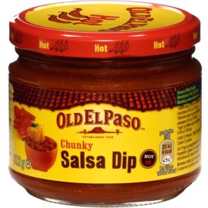 Chunky Salsa Dip Hot Old El Paso 312 gr