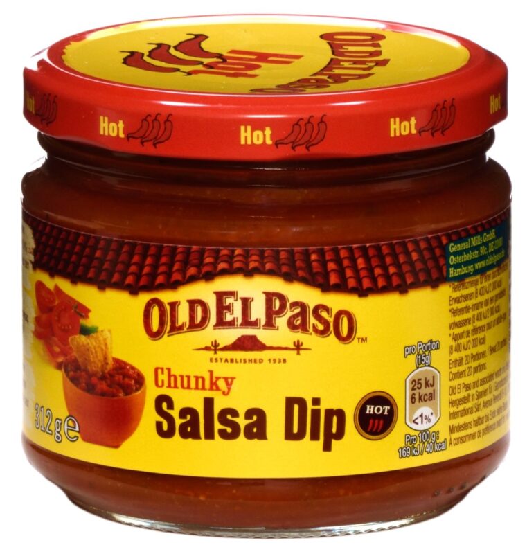 Chunky Salsa Dip Hot Old El Paso 312 gr