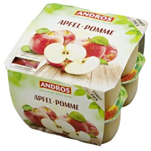 Compote Pomme Andros 8x 100 gr