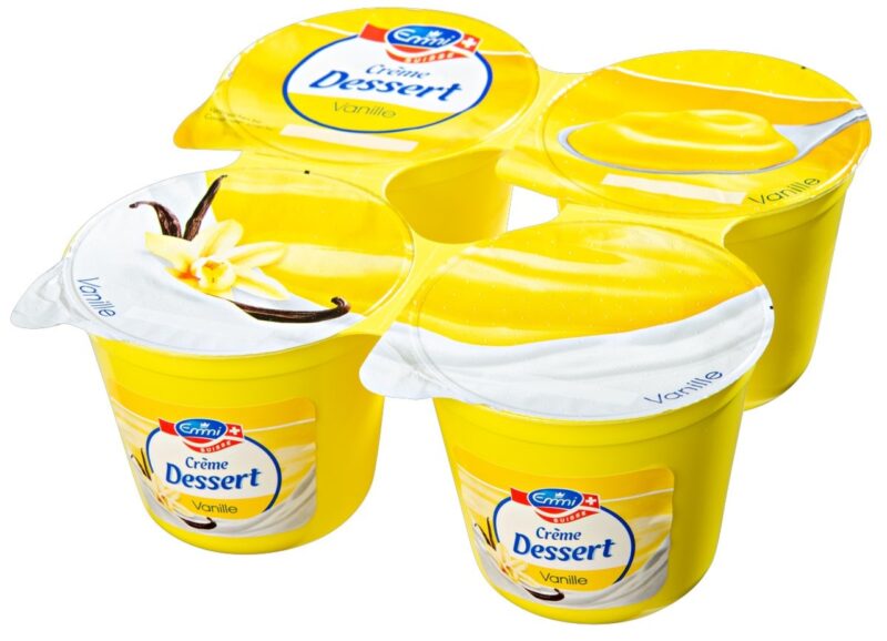 Crème Dessert Vanille Emmi 4×125 gr