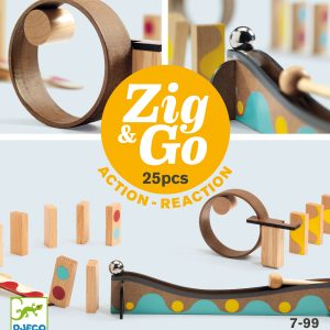 ZIG & GO 25 PIÈCES-JEU DE PARCOURS