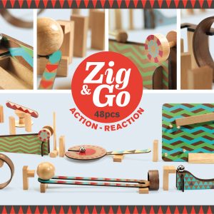 ZIG & GO 48 PIÈCES-JEU DE PARCOURS