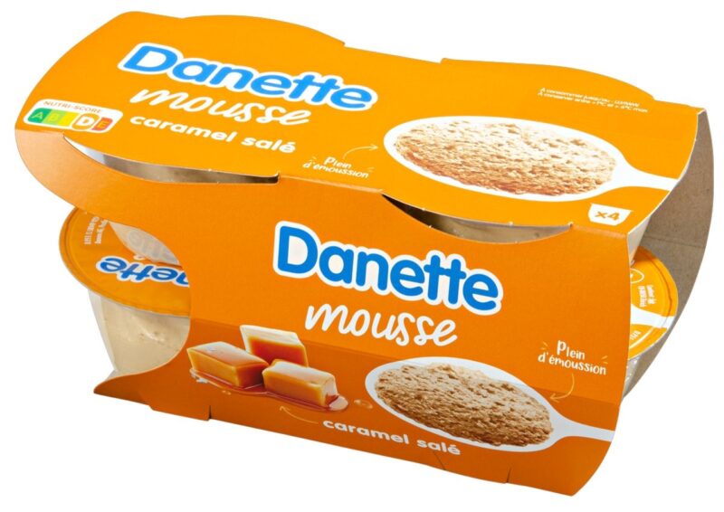 Danette Mousse Caramel 4x 60g
