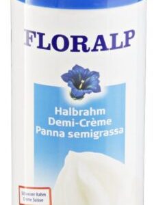 Demi-Crème sans Sucre Floralp 250 ml