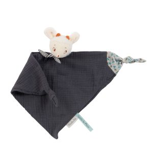 DOUDOU MOUTON GRIS « APRÈS LA PLUIE »