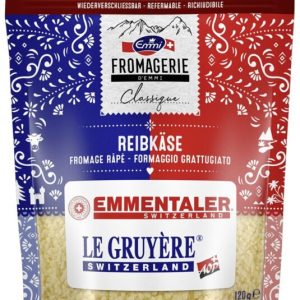Emmentaler/Gruyère Râpé Emmi 120g