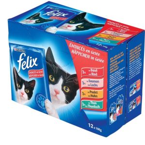 Felix Emincés en Gelée Assortis 12x 100 gr