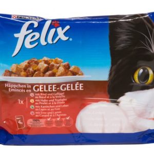 Felix Emincés en Gelée Viande 4x 100 gr