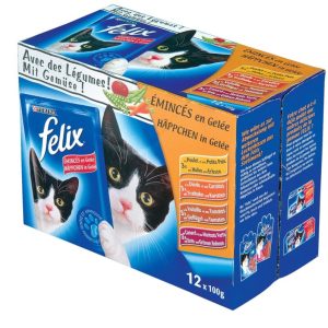 Felix Emincés en Gelée Volaille 12x 100 gr