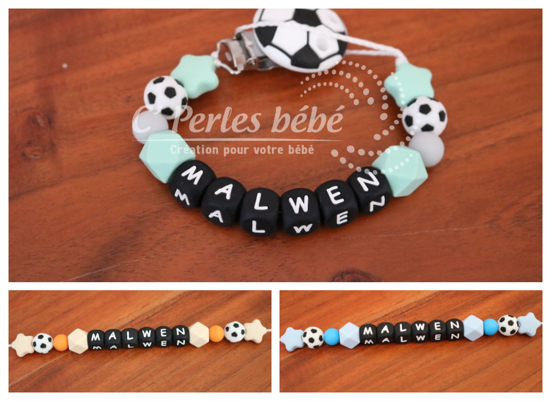 Attache tétine ballons