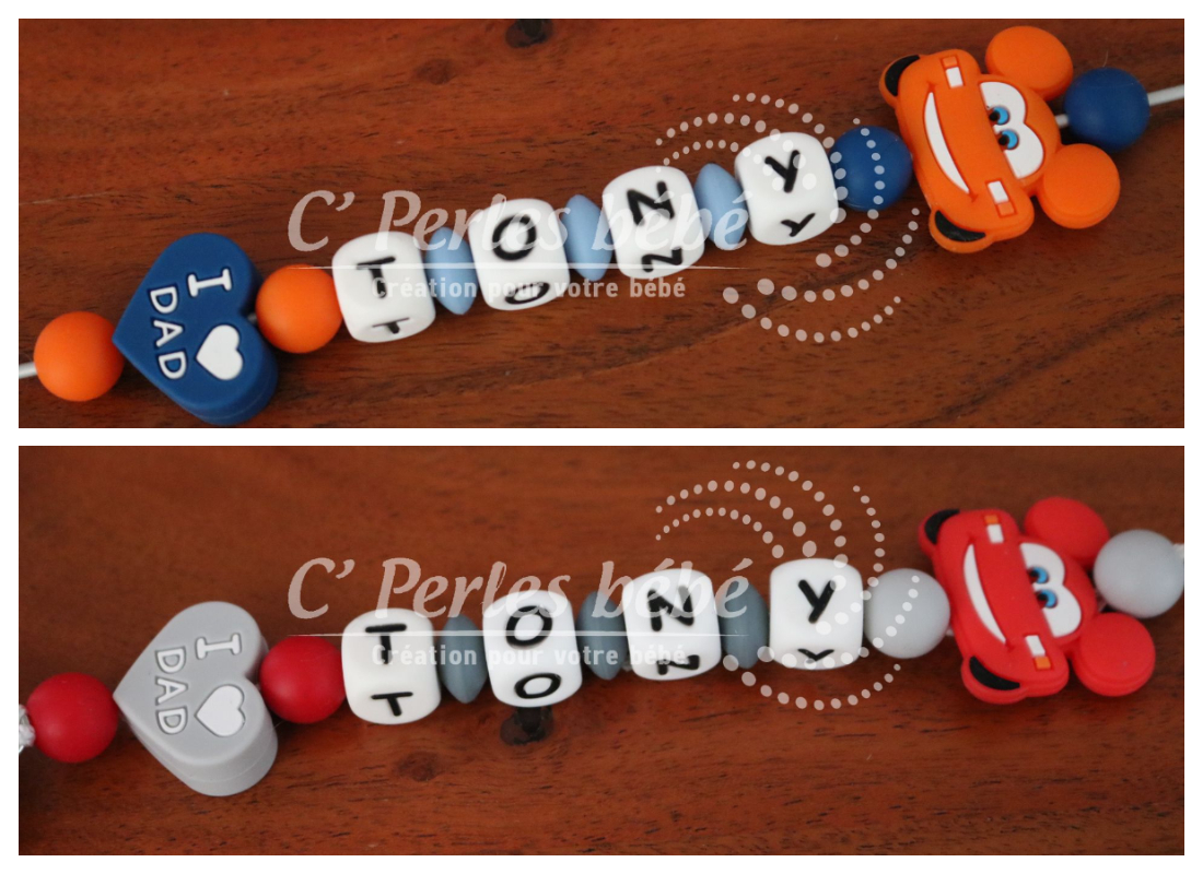 Attache tétine voiture Cars – Image 2