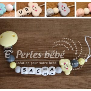 Attache tétine nuage