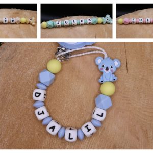 Accroche tétine koala