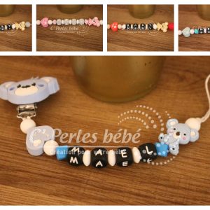 Attache tétine love Koala