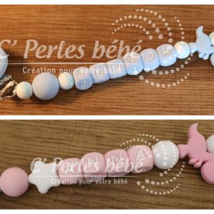 Attache tétine silicone Junior