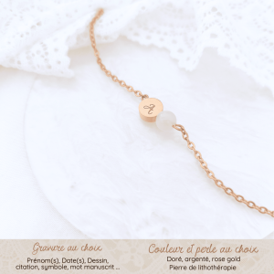 Bracelet Gravure Symbolique