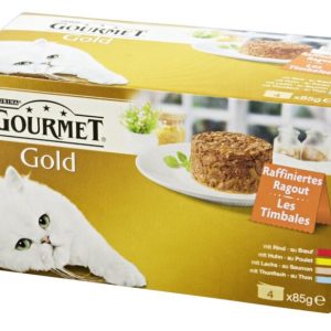 Gourmet Gold Les Timbales 4x 85 gr