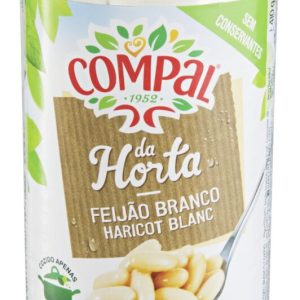 Haricots Blancs Compal 6 x 410 gr